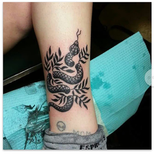 Explore tattoo ankle ideas, creative tattoo ideas in Temple, available at Lucky In Love Tattoo