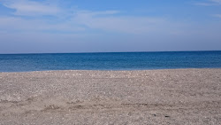 Foto von Playa del Burgo und die siedlung