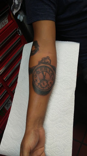 Explore ariel tattoo ideas, creative tattoo ideas in Durham, available at Twisted Sixs