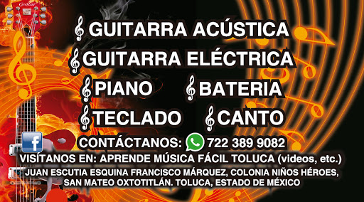 Clases guitarra Toluca de Lerdo