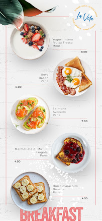 Bar La Vela Sunrise à Caorle (la carte)