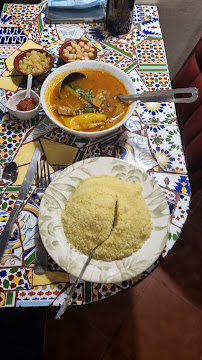 Couscous du Restaurant marocain Au P'tit Cahoua à Paris - n°7