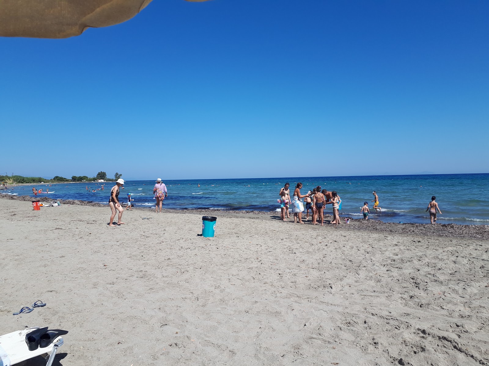 Foto af Kyllini beach - populært sted blandt afslapningskendere