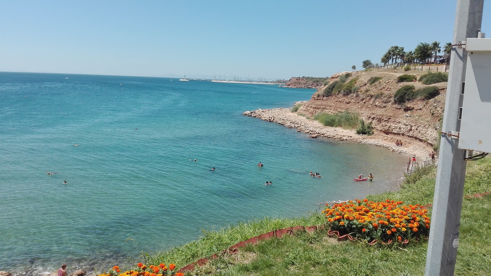 Photo of Didim beach III with turquoise pure water surface