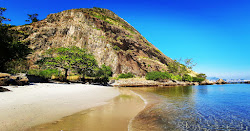 Foto di Praia do Morcego e l'insediamento