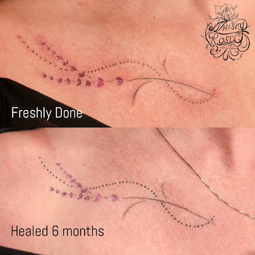 Explore fairy sleeve tattoo ideas, creative tattoo ideas in Minocqua, available at Whisky Rose Tattoo Parlor