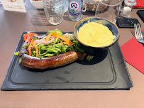 Bratwurst du Restaurant français Hôtel Restaurant Prunières à Peyre en Aubrac - n°2