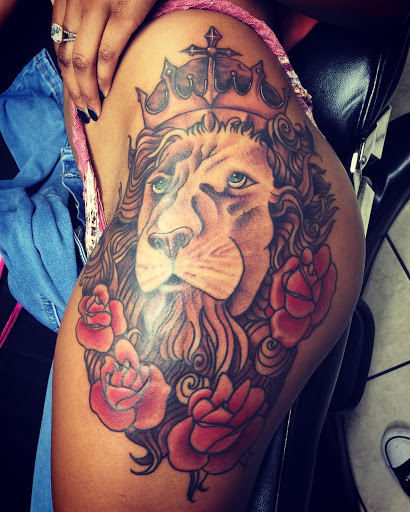 Explore pain tattoo ideas, creative tattoo ideas in Benton, available at Three KingsTattoos