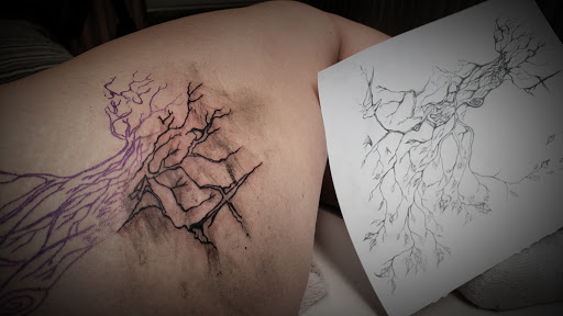 Explore infinity tattoo ideas for guys, creative tattoo ideas in Minocqua, available at Whisky Rose Tattoo Parlor