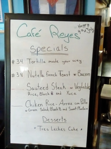 Cuban Restaurant «Cafe Reyes», reviews and photos, 421 Shrewsbury St, Worcester, MA 01609, USA