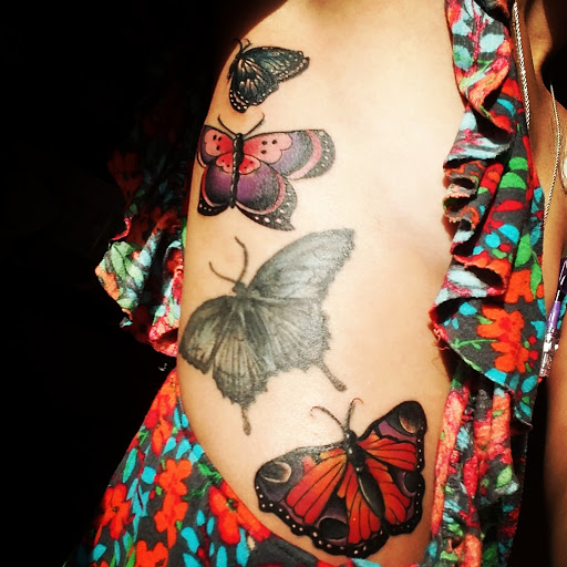 Explore pine tree tattoo ideas, creative tattoo ideas in Garden Grove, available at Saints & Sinners Tattoo