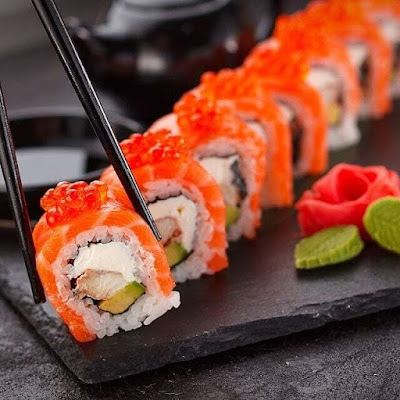 Le coin sushi à Saint-Denis