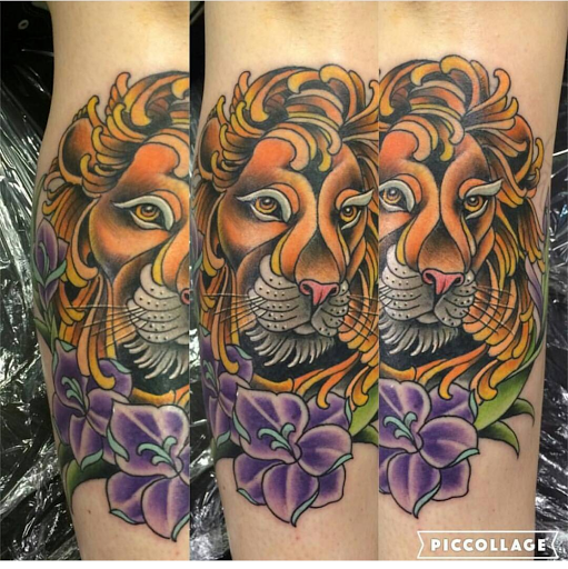 Explore gaia tattoo ideas, creative tattoo ideas in Powell, available at Hummingbird Tattoo Studio