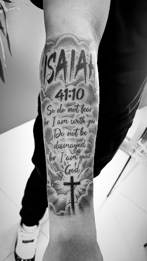 Find face tattoo idea for your next unique tattoo in Astoria at Kings of Queens Tattoo Studio