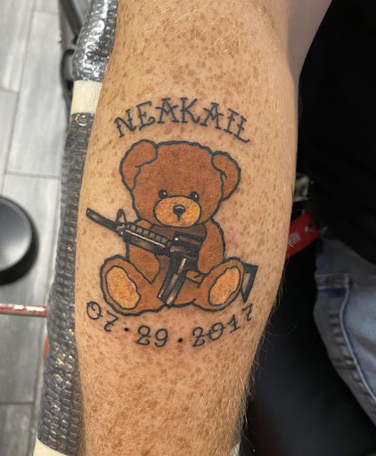Explore hedwig tattoo ideas, creative tattoo ideas in El Paso, available at American Tattoo Society of Ft Bliss