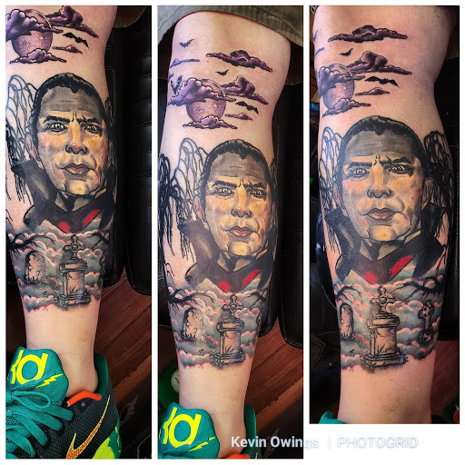 Explore facial tattoo ideas, creative tattoo ideas in Chicago, available at Mind Crusher Tattoo