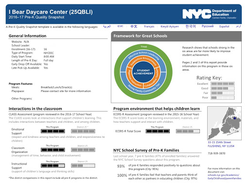 Day Care Center «iBear Day Care Center», reviews and photos, 33-15 154th St, Flushing, NY 11354, USA