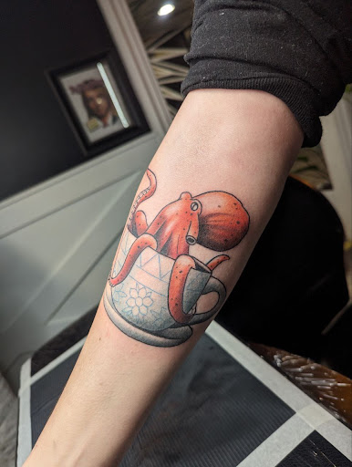 Explore tattoo ideas for hair stylist, creative tattoo ideas in Prescott, available at BlackGold Tattoo