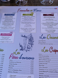 Restaurant La cascade à Cauterets - menu / carte