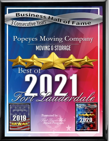 Moving Company «Popeyes Moving Company of Florida», reviews and photos, 251 W Tropical Way, Plantation, FL 33317, USA