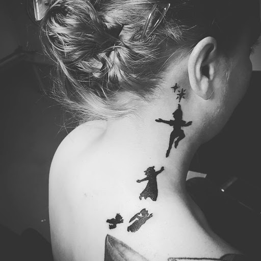 Explore werewolf tattoo ideas, creative tattoo ideas in Traverse City, available at Pinups & Needles