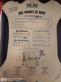 Carte du Restaurant La Boucherie à Solesmes