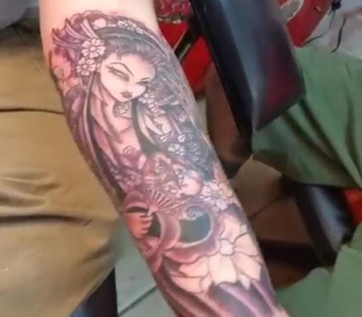 Explore stardust tattoo ideas, creative tattoo ideas in Elko, available at Tom Custom Tattoos and Body Piercing Studio