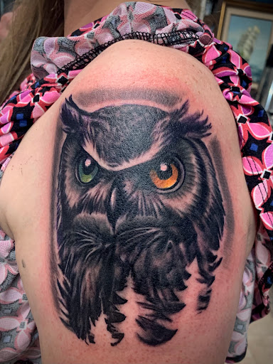 Explore armpit tattoo ideas, creative tattoo ideas in La Crosse, available at Blue Line Tattoo