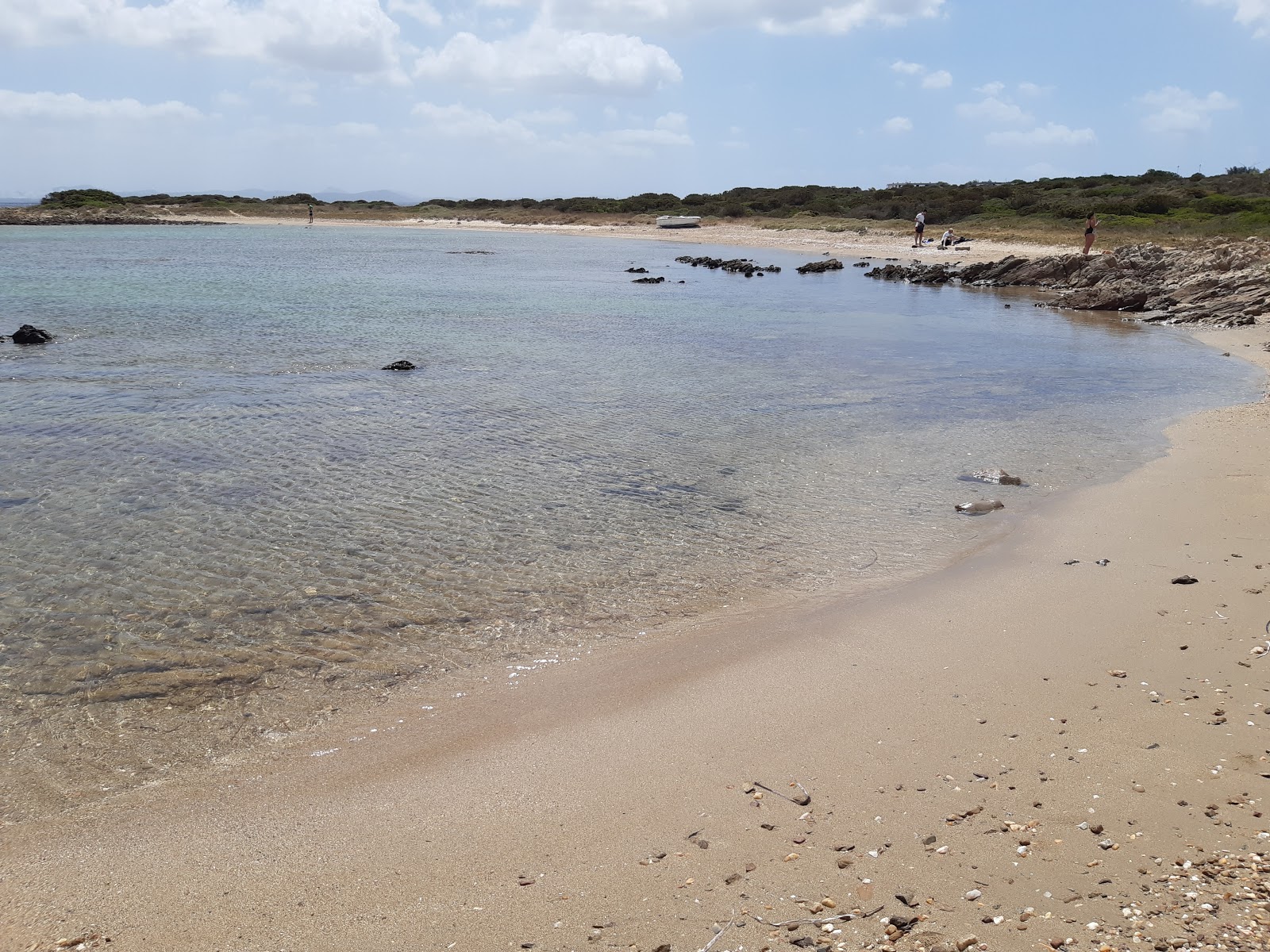 Foto av Spiaggia Punta Negra med turkos rent vatten yta
