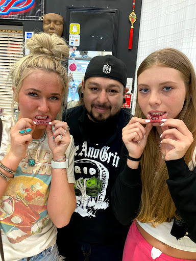 Explore chameleon tattoo ideas, creative tattoo ideas in Plano, available at Karma Ink Tattoos Piercing, Clothing & Jewelry