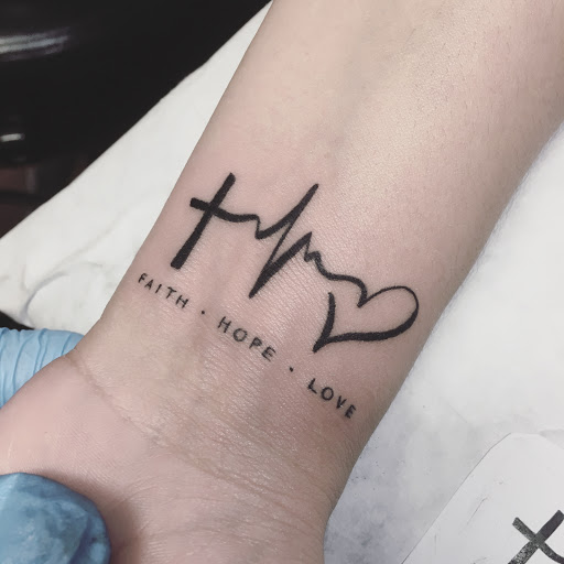 Explore script tattoo ideas female, creative tattoo ideas in Alhambra, available at IFA2 Tattoo Studio