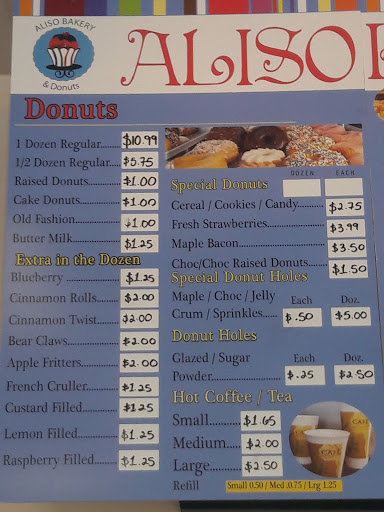 Bakery «Aliso Bakery & Donuts», reviews and photos, 23411 Aliso Viejo Pkwy, Aliso Viejo, CA 92656, USA