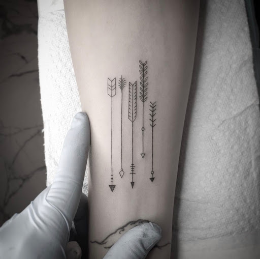 Explore tattoo ideas with initials, creative tattoo ideas in Miami Beach, available at Tattoos by Lou Miami - South Beach