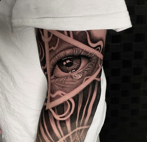 Explore tattoo ideas bicep, creative tattoo ideas in Spokane, available at Anchored Art Tattoo