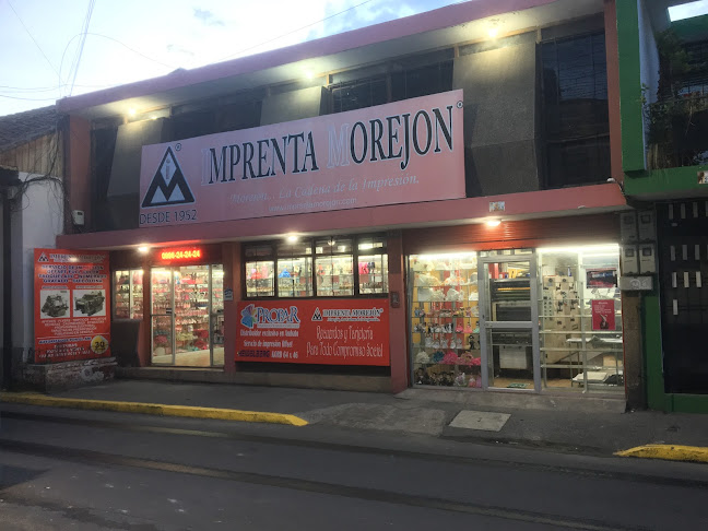 Imprenta Morejón® - Local Principal - Ambato