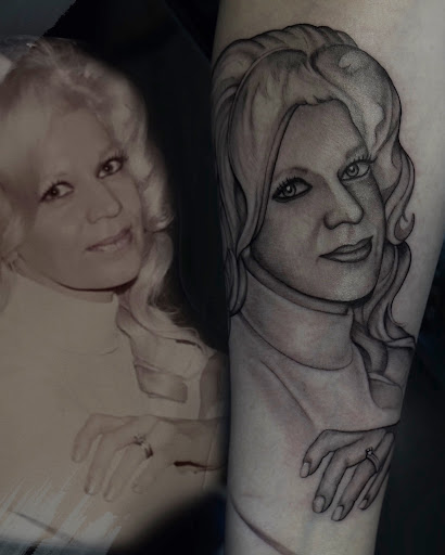 Explore concert tattoo ideas, creative tattoo ideas in Saint Petersburg, available at Buku Tattoo Studio