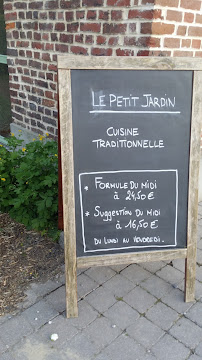Le Petit jardin à Villeneuve-d'Ascq menu