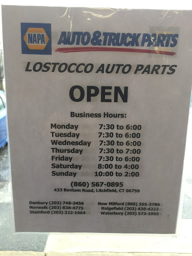 Auto Parts Store «NAPA Auto Parts - Litchfield Auto Parts», reviews and photos, 433 Bantam Rd, Litchfield, CT 06759, USA