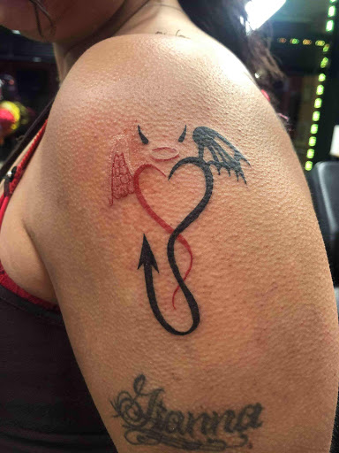 Explore mimikyu tattoo ideas, creative tattoo ideas in Brentwood, available at Ink Addiction