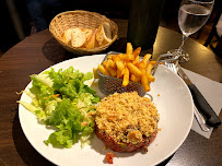 Steak tartare du Restaurant de hamburgers Il était un square à Paris - n°13