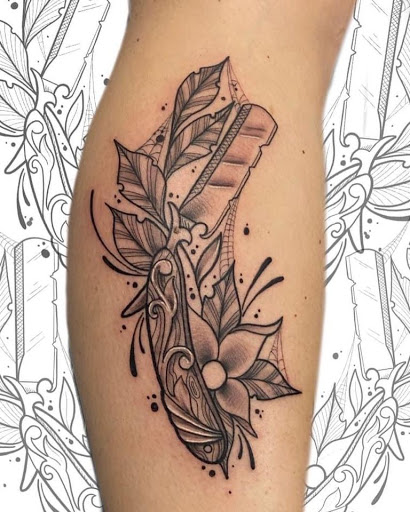 Explore rancher tattoo ideas, creative tattoo ideas in Hoschton, available at The Golden Mantis Tattoo & Piercing