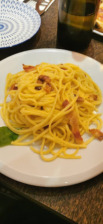 Pâtes à la carbonara du Restaurant italien Tesoro d'italia - Saint Marcel à Paris - n°8