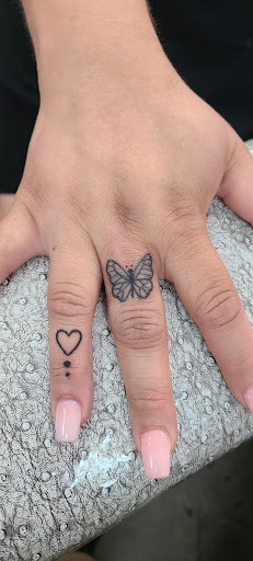 Explore forearm tattoo filler ideas, creative tattoo ideas in Garden Grove, available at Dr. Tattoo Studio