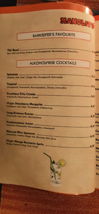 Manolito's à Augsburg menu