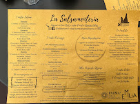 Menu du Cibarium Salsamenteria à Fontanellato