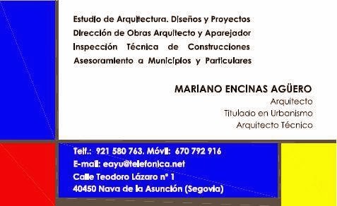 Arquitecto Mariano Encinas Agüero
