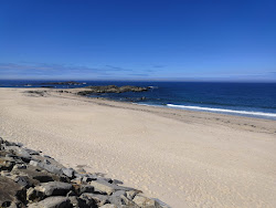 Foto von Praia de Mindelo mit lange, gerade küste