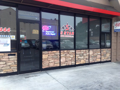 Auto Repair Shop «5 Star Auto Service», reviews and photos, 1444 El Camino Real, Belmont, CA 94002, USA