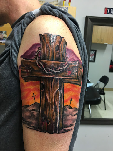 Explore man hand tattoo ideas, creative tattoo ideas in Loganville, available at Not Of This World Tattoo & Piercing