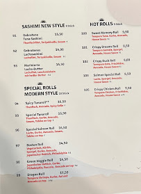 Restaurant asiatique Hee-Yang Thai & Sushi Restaurant Hamburg à Hamburg (le menu)
